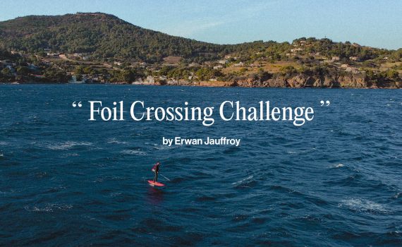 F-ONE accompagne Erwan Jauffroy dans son défi de traversée Continent – Corse en SUP Downwind
