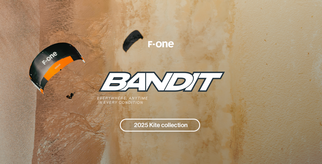 The new BANDIT TEC by F-ONE is out.