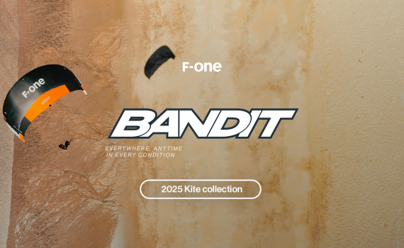 The new BANDIT TEC by F-ONE is out.