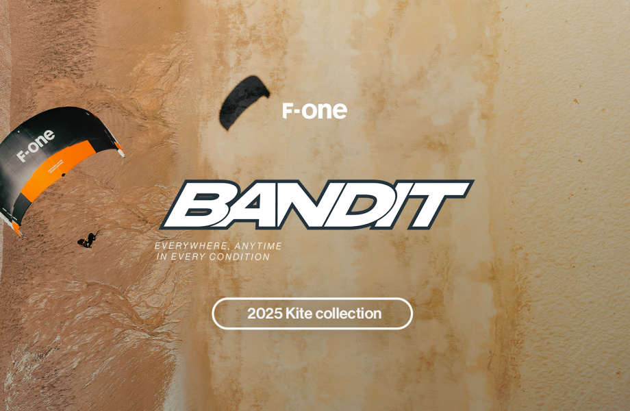 The new BANDIT TEC by F-ONE is out.